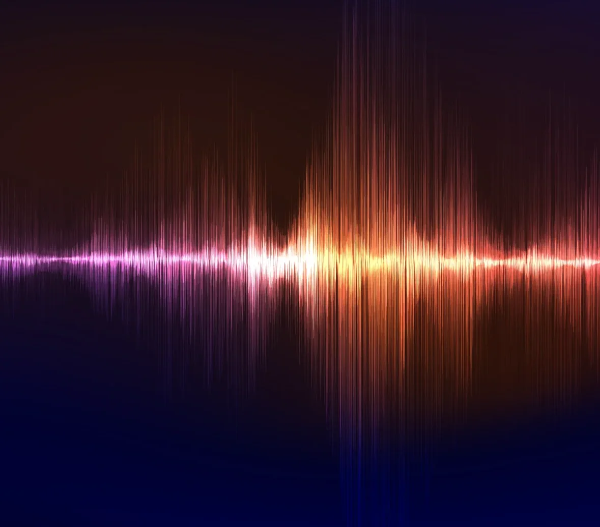 Visual representation of audio